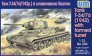 Unimodel T-34/76 Stamp Turret Tank 1/72
