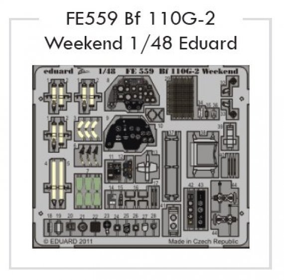 1/48 Bf 110G-2 Weekend (EDU)