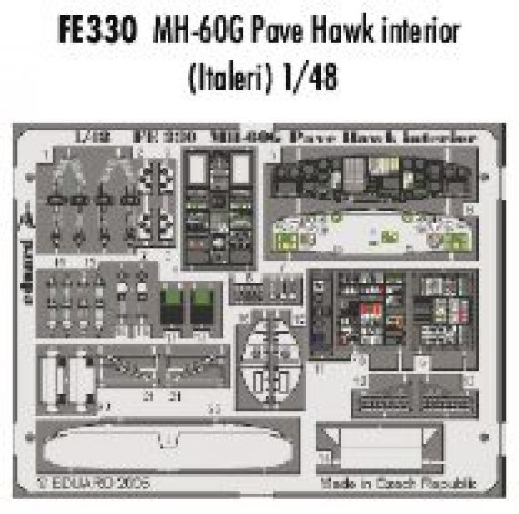 MH-60G Pave Hawk interior  (ITA)