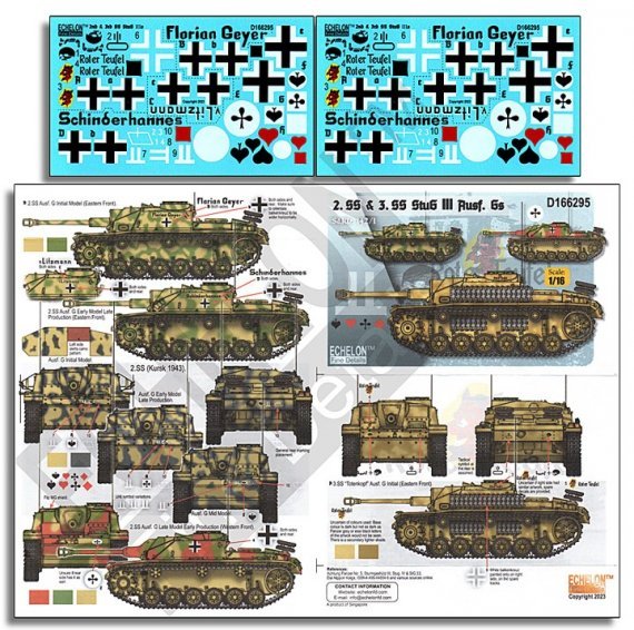 1/16 2. Ss & 3. Ss StuG III Ausf.Gs