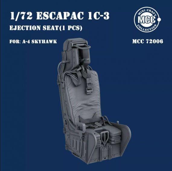 1/72 Escapac 1C-3 Ejection Seat for A-4 Skyhawk