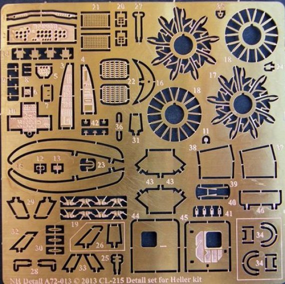 1/72 Scale Canadair CL-215 Detail Set