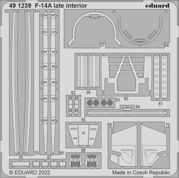 1/48 SET F-14A late interior
