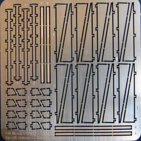 1/72 Tupolev Tu-128 Armament Detail Set (for A Model kits)