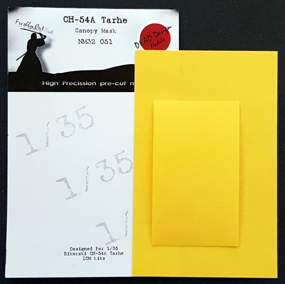 1/32 Sikorsky CH-54A Tarhe masks
