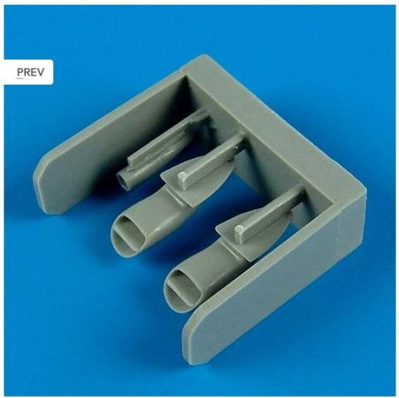 1/48 Mikoyan MiG-23M Flogger B air scoops (Trumpeter)