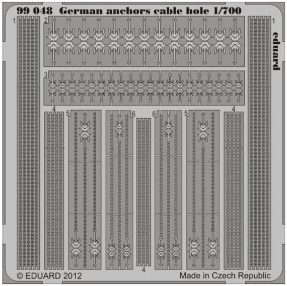 1/700 German anchors