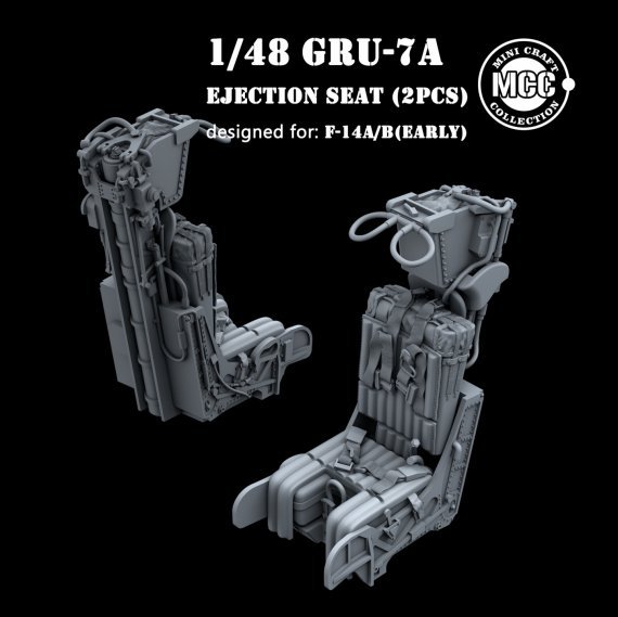 1/48 GRU-7A Ejection Seats for Grumman F-14A/F-14B Tomcat Early