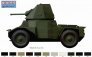 Modello auto blindata Panhard wz 1940 torretta Renault 1/72 image 1