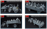 1/35 German Tractor D8506 & trailer with crew image 1