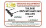AIM Tailskid Ground Handling Dollies 1/48 2 Pack
