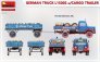 1/35 German truck l1500s with cargo trailer image 3