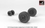 1/32 late production F-4 Phantom-II wheels with weighted tires image 2