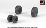 1/32 late production F-4 Phantom-II wheels with weighted tires image 3