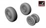 1/48 MiG-23ML/MLA/MLD/P(late)/UM wheels set