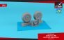 1/48 Junkers Ju-188A-1 Racher/Racher late weighted wheels tyres