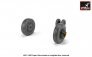 1/48 F-100D Super Sabre resin wheels with weighted tires image 3