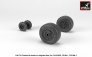 1/48 Late production F-4 Phantom II wheels with weighted tires image 2