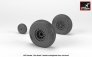 1/48 Hawker Sea Hawk wheels with weighted tires, universal image 2