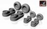 1/48 Panavia Tornado wheels, w/ tires type a