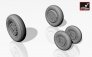 Armory 1/72 Sukhoi Su-7B/BM/BMK/U Wheel Set