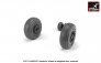 1/72 F-111 Aardvark early type wheels with weighted tires image 1