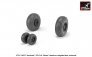 1/72 F-111 Aardvark late type wheels with weighted tires image 3