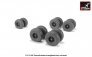 1/72 Transall C-160 Transall wheels with weighted tires image 2