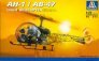 1/72 Bell AH-1/AB-47 Lightcopter Decals: Italian, USAF, RAF