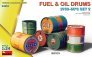 1/24 Fuel & Oil Drums 1930-50s Set 2