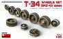 1/35 T-34 Wheels Set. 1942-43 Series image 1