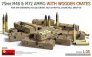 MiniArt 1/35 Munitions 75mm M48 & M72 Caisses Bois