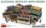 1/35 Alcohol Bottles with Boxes