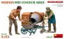 1/35 Workers with Concrete Mixer 2 figure & accessories