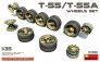 1/35 Soviet T-55/T-55A Wheels Set