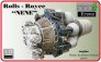 1/48 Nene British jet engine  resin + PE