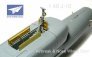1/48 Chengdu J-10 air brake and nose wheel door (Trumpeter)