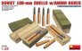 1/35 Soviet 100mm Shells w/ Ammo Boxes