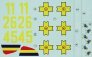 1/72 Decals for Bf 109E in Romanian service Vol II image 1