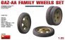 1/35 GAZ-AA Family Wheels Set