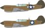 Eduard Masque 1/48 P-40K Insignes Nationaux US