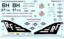 D�cals 1/48 McDonnell RF-4C Phantom II 117TRW & Eglin