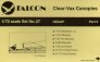 Falcon 1/72 USAAF WWII Part 3 Verri�res vacuform�es