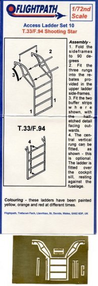 1/72 Lockheed T-33 Shooting Star ladder