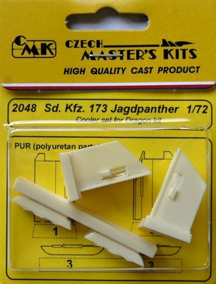 1/72 Sd.Kfz.173 Jagdpanther Cooler Set (DRAG)