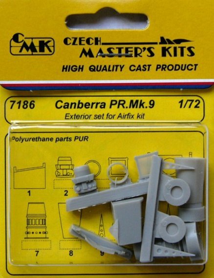 1/72 Canberra PR.Mk.9 Exterior Set (AIRF)