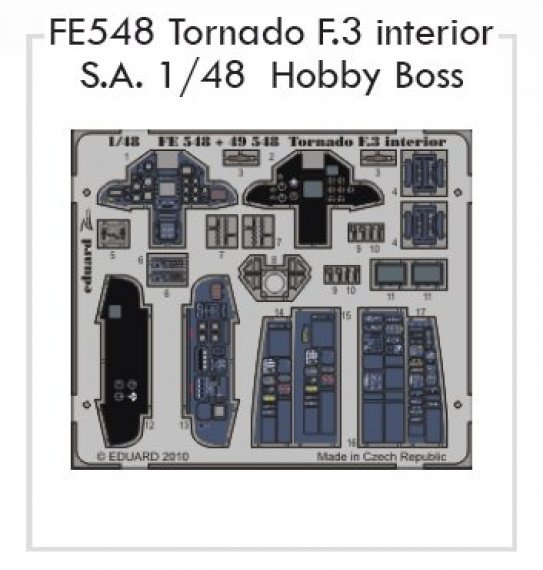 1/48 Tornado F.3 interior S.A. (HOBBYB)