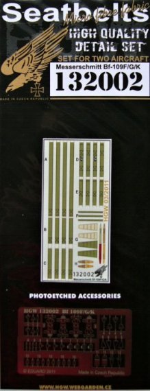 1/32 Seatbelts Bf-109F/G/K (HAS/REV)