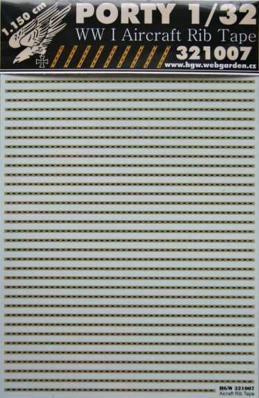 1/32 Aircraft Rib TapeWWI (1150 cm, A5)