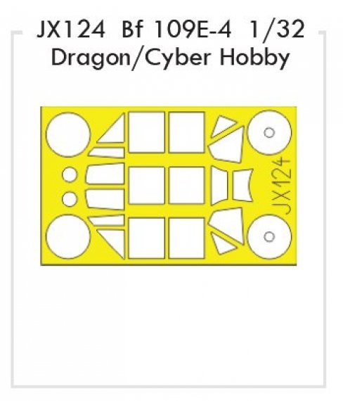 1/32 Bf 109E-4 (DRAG/CYBERH)